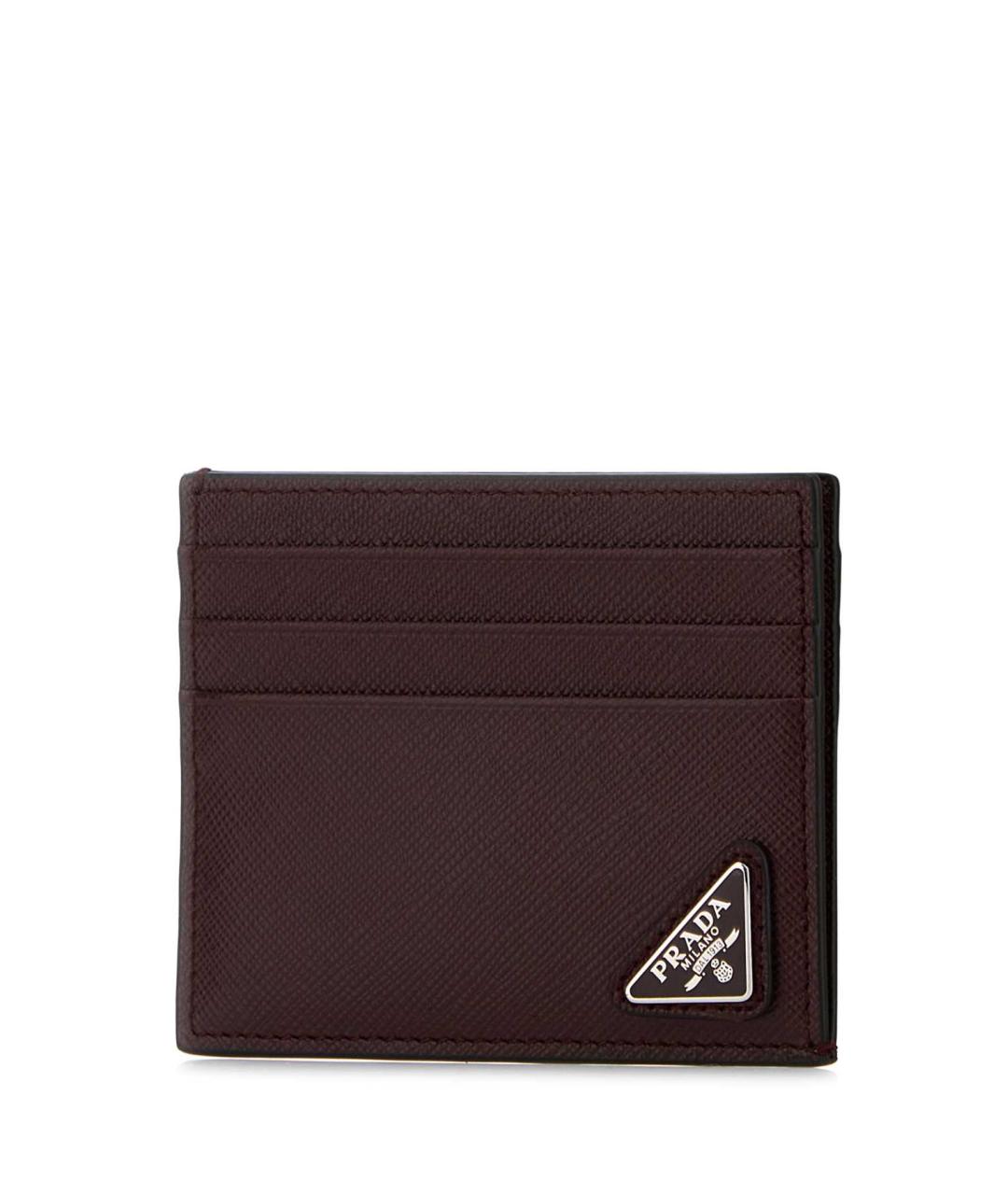 PRADA Красный кожаный кардхолдер, фото 2