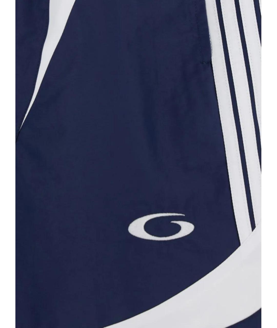 BALENCIAGA Синие полиэстеровые плавки, фото 3