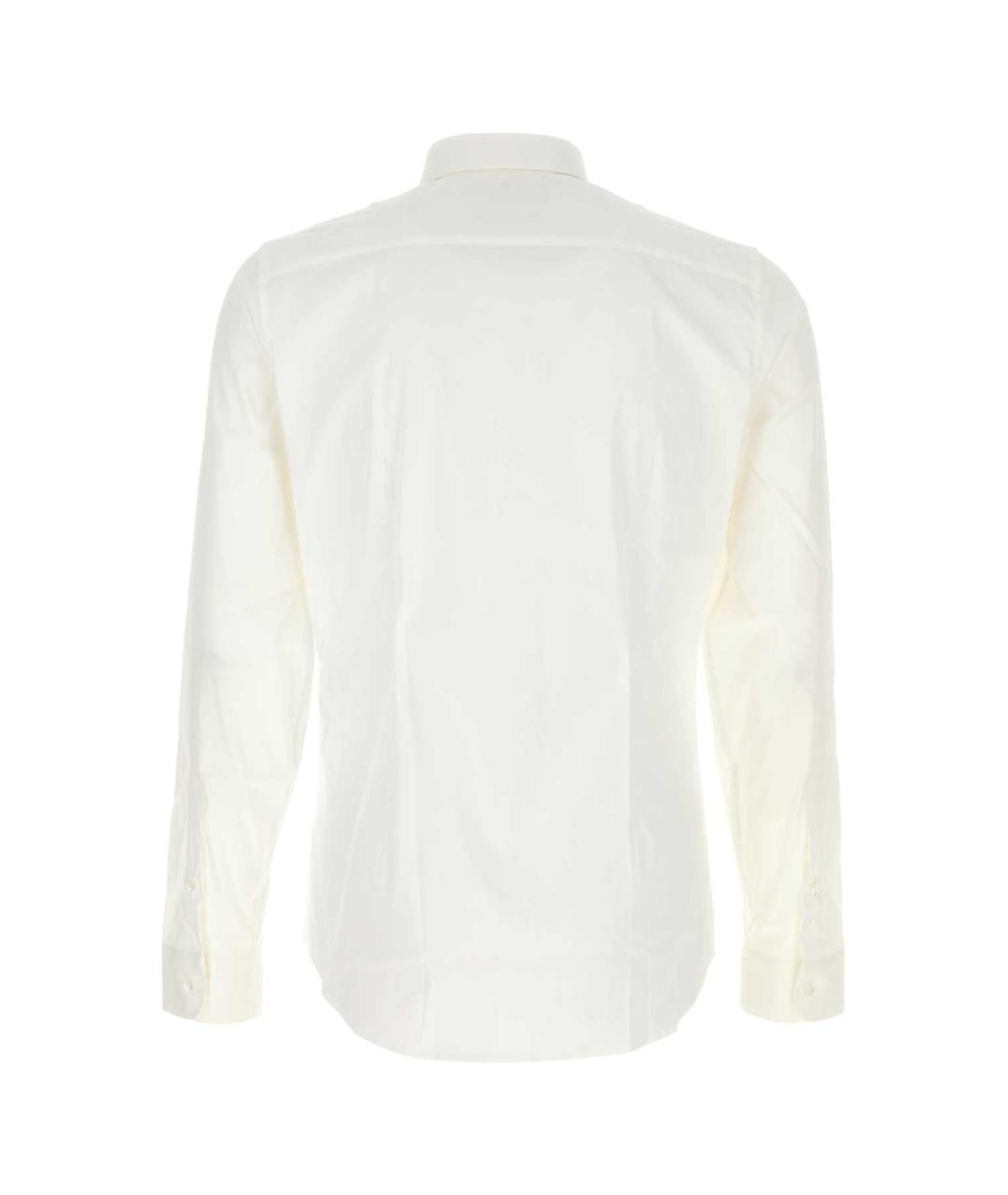 GUCCI Белая хлопковая классическая рубашка, фото 2