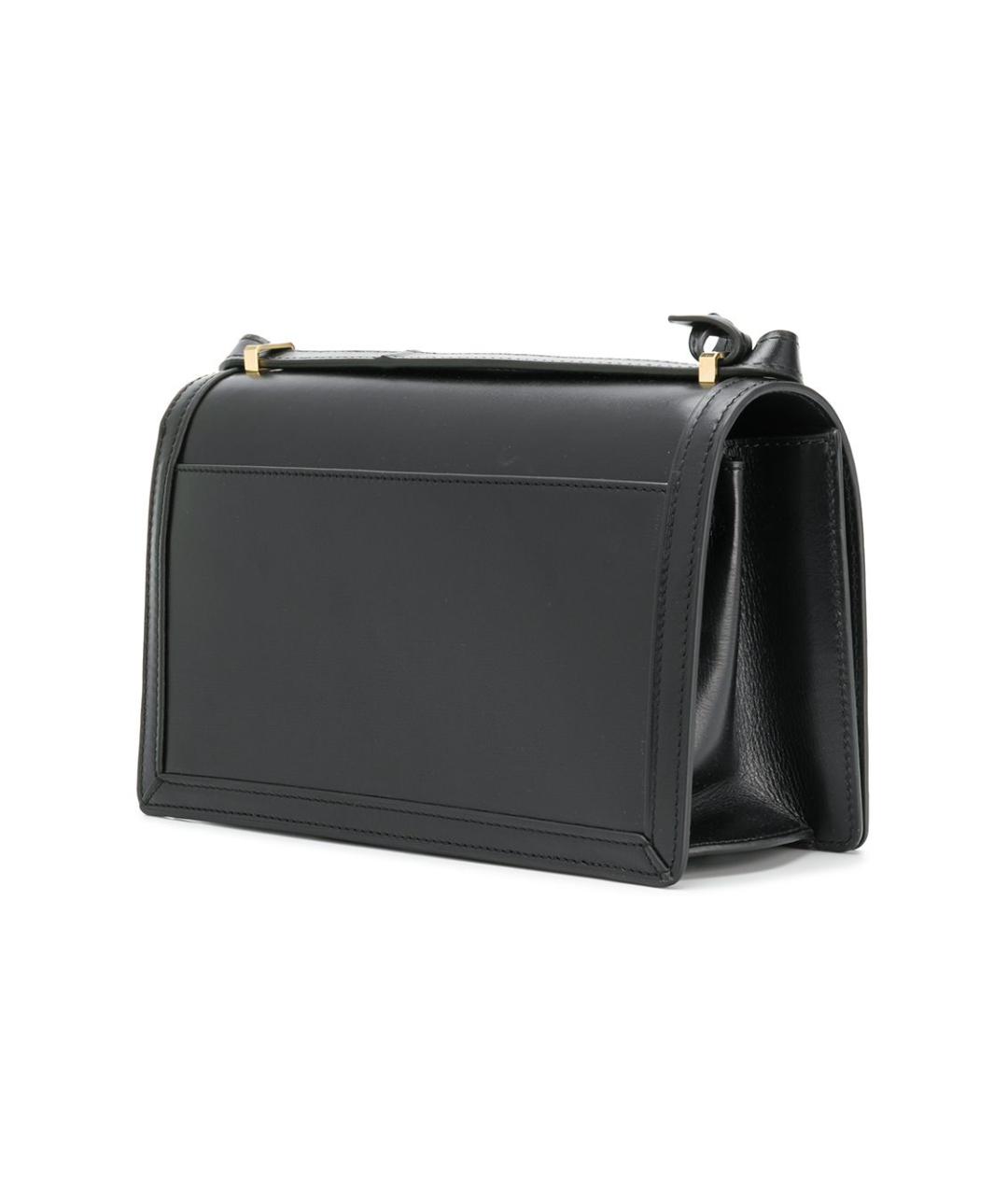 LOEWE Черная кожаная сумка через плечо, фото 3