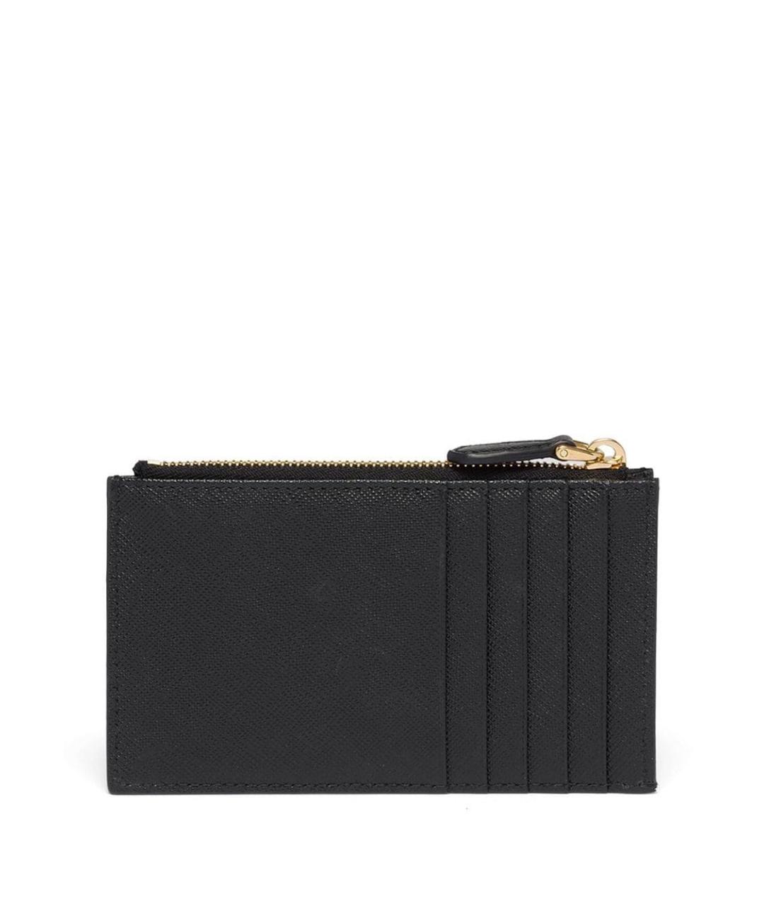 PRADA Черный кожаный кардхолдер, фото 5