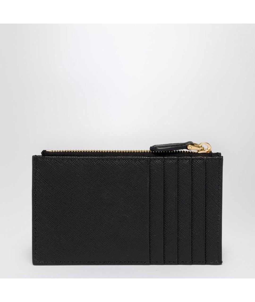 PRADA Черный кожаный кардхолдер, фото 3