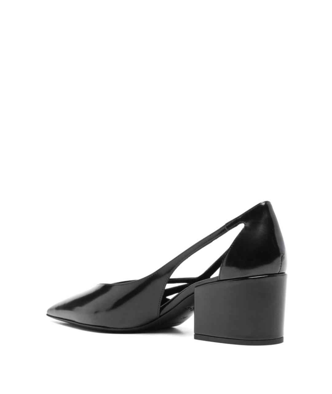 PRADA Черные кожаные туфли, фото 3