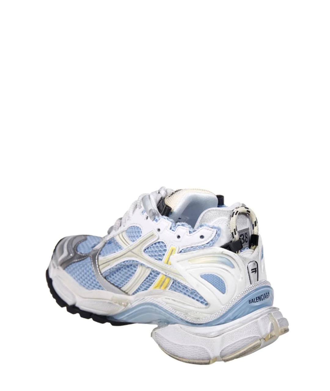 BALENCIAGA Белые синтетические кроссовки, фото 4