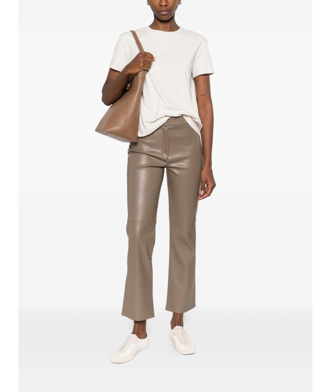 'S MAX MARA Белая хлопковая футболка, фото 2