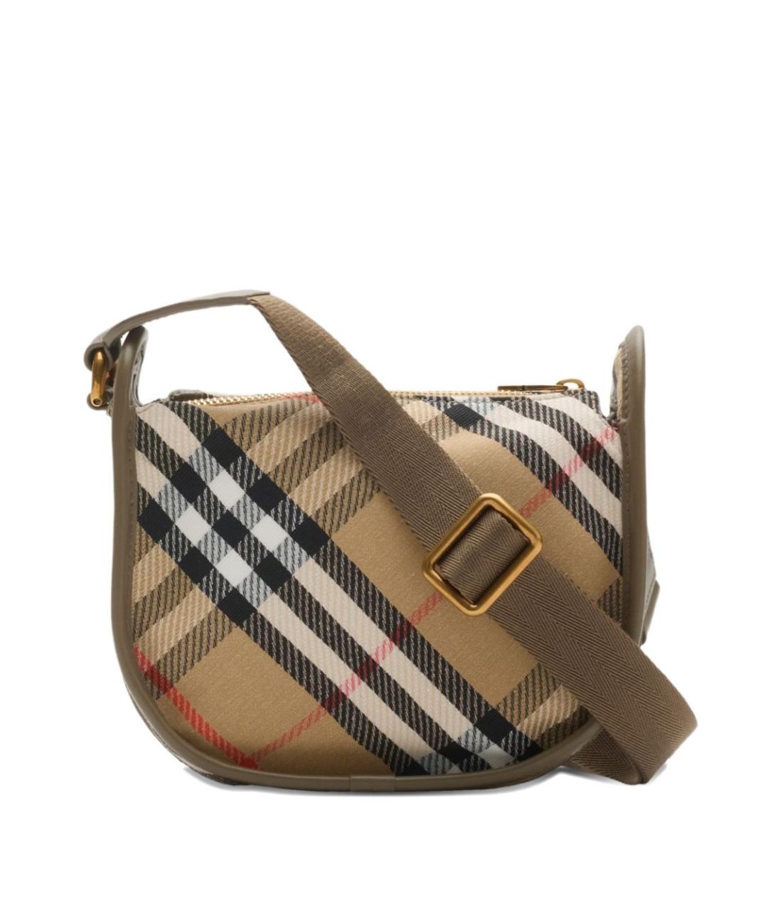 BURBERRY Коричневая сумка через плечо, фото 2