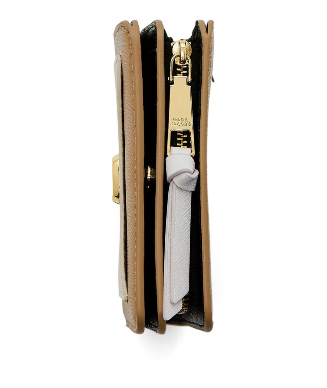 MARC JACOBS Коричневый кожаный кошелек, фото 4