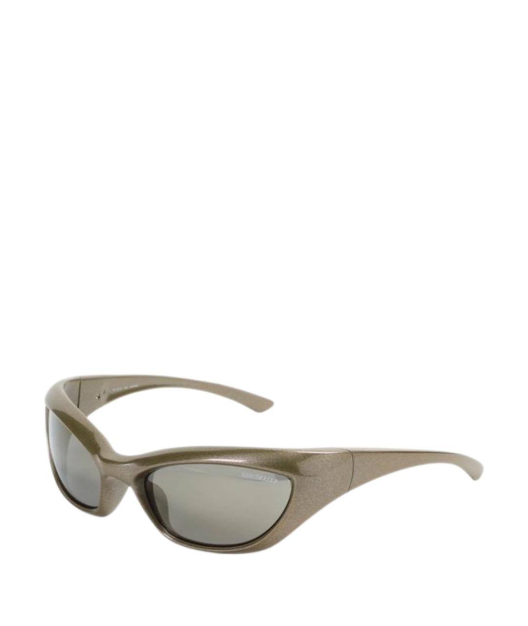 BALENCIAGA Зеленые солнцезащитные очки, фото 1