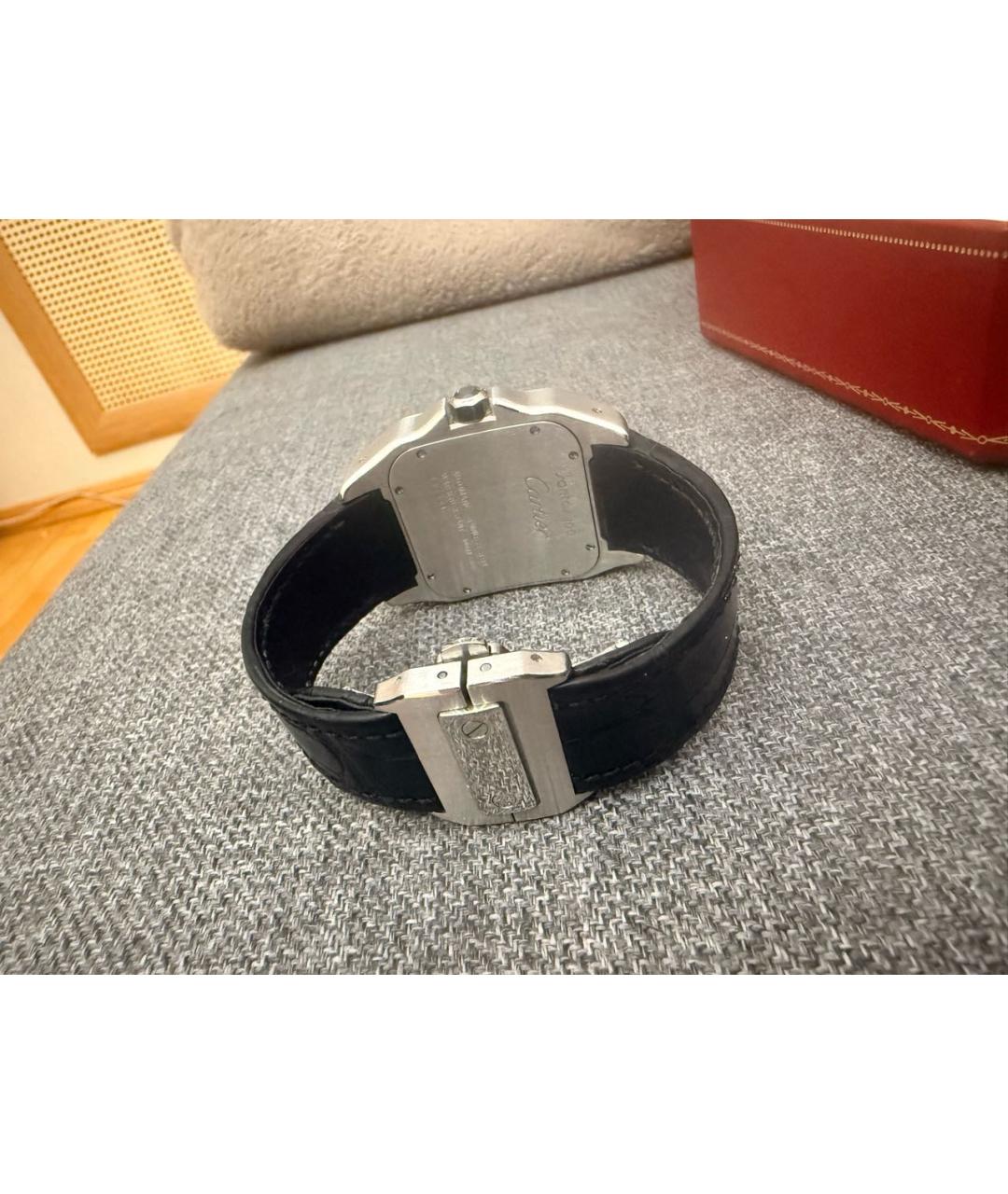 CARTIER Белые часы, фото 3