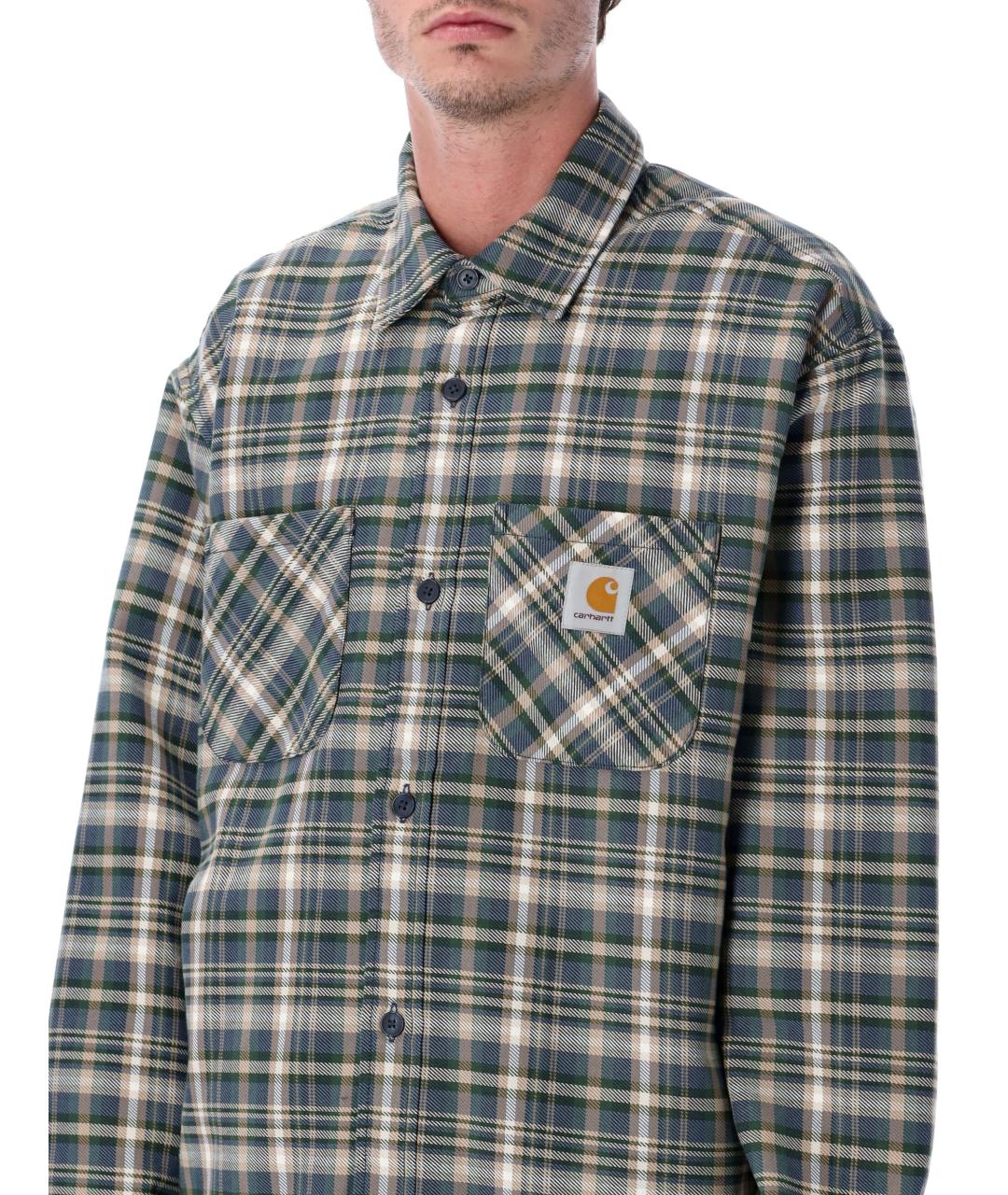 CARHARTT WIP Мульти хлопковая кэжуал рубашка, фото 3