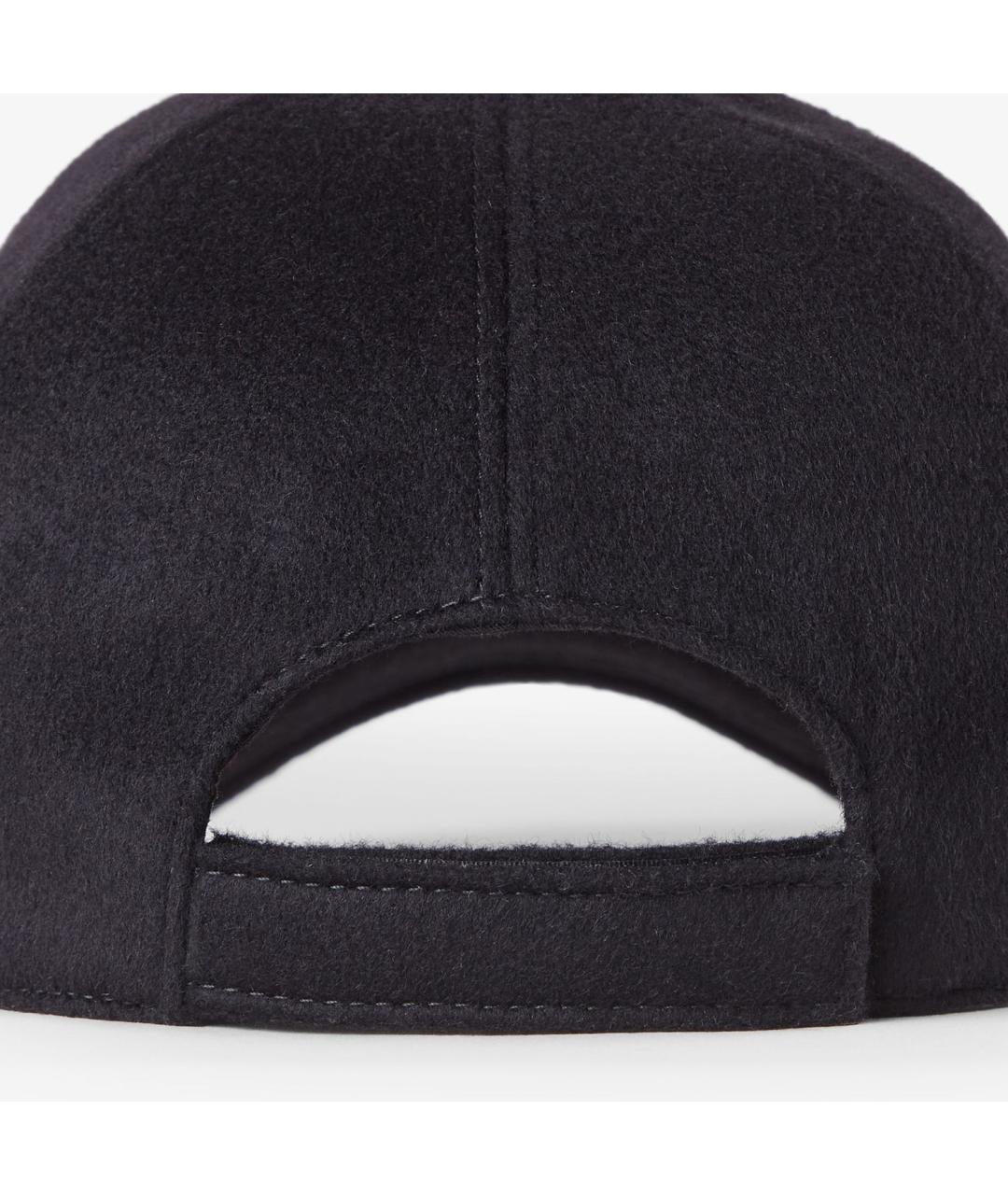 FENDI Черная шерстяная кепка/бейсболка, фото 2