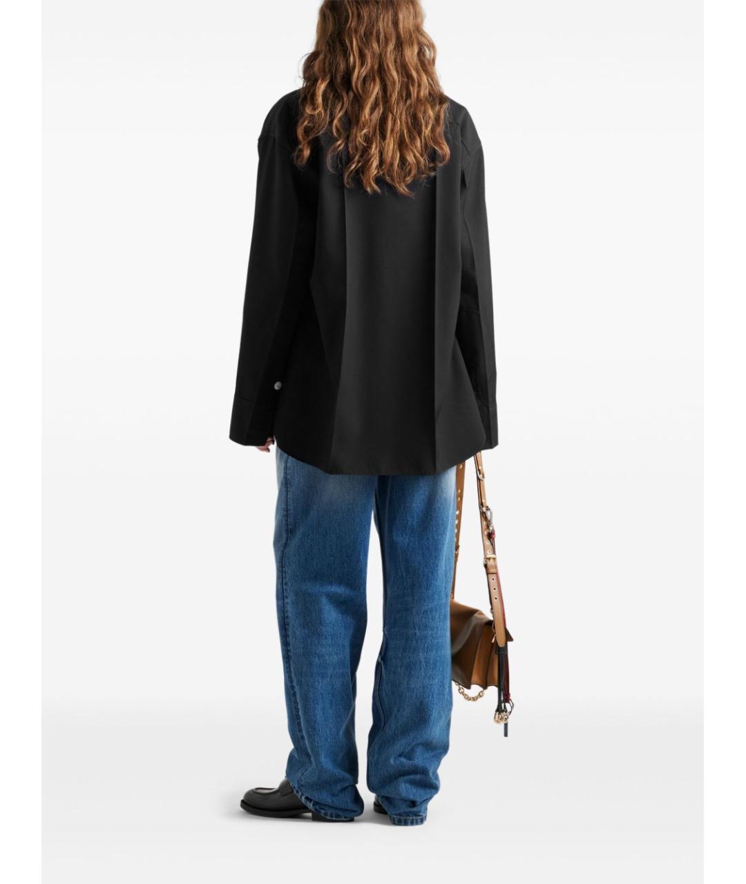 PRADA Черная шерстяная куртка, фото 4