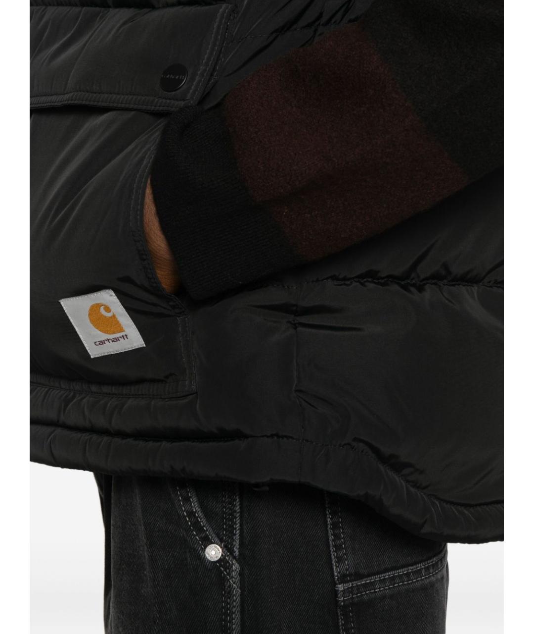 CARHARTT WIP Черный полиамидовый жилет, фото 4