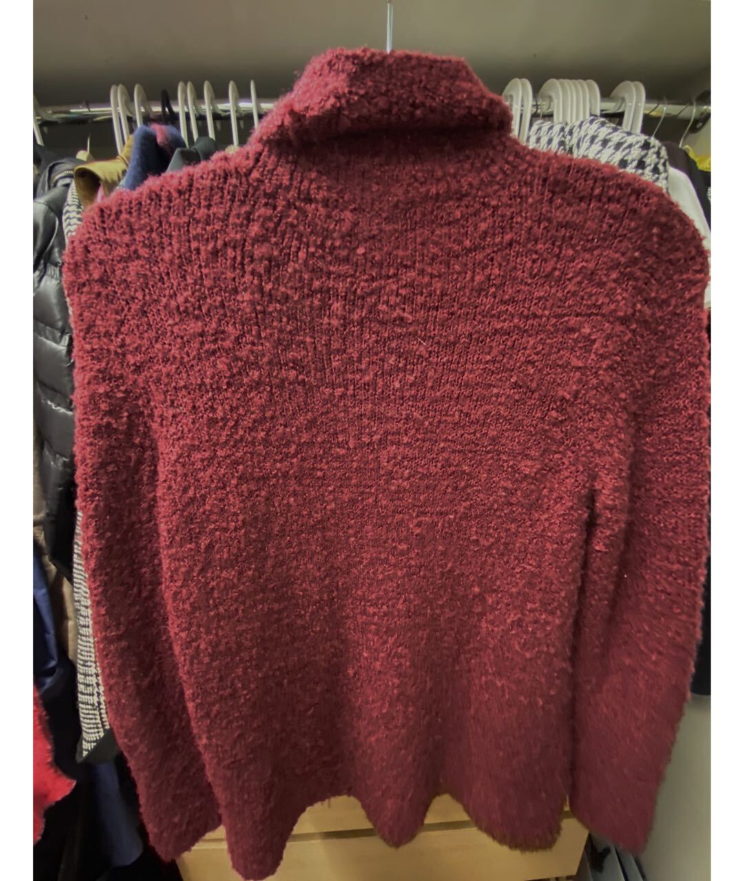 MICHAEL KORS Бордовый джемпер / свитер, фото 2