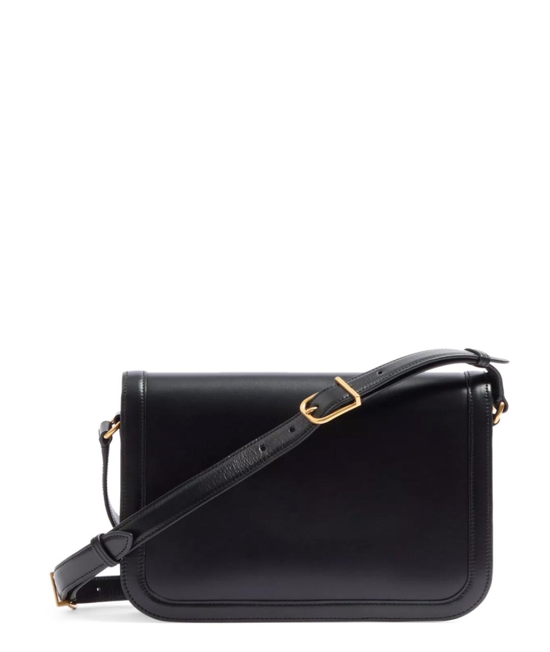 VALENTINO Коричневая кожаная сумка на плечо, фото 3