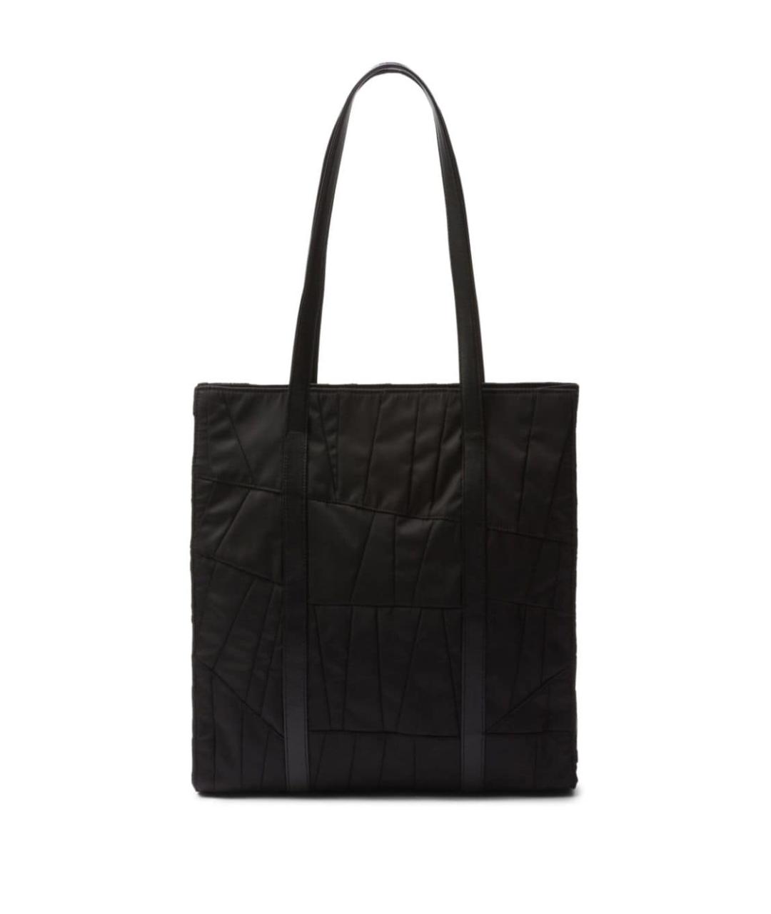 PRADA Черная синтетическая сумка тоут, фото 4