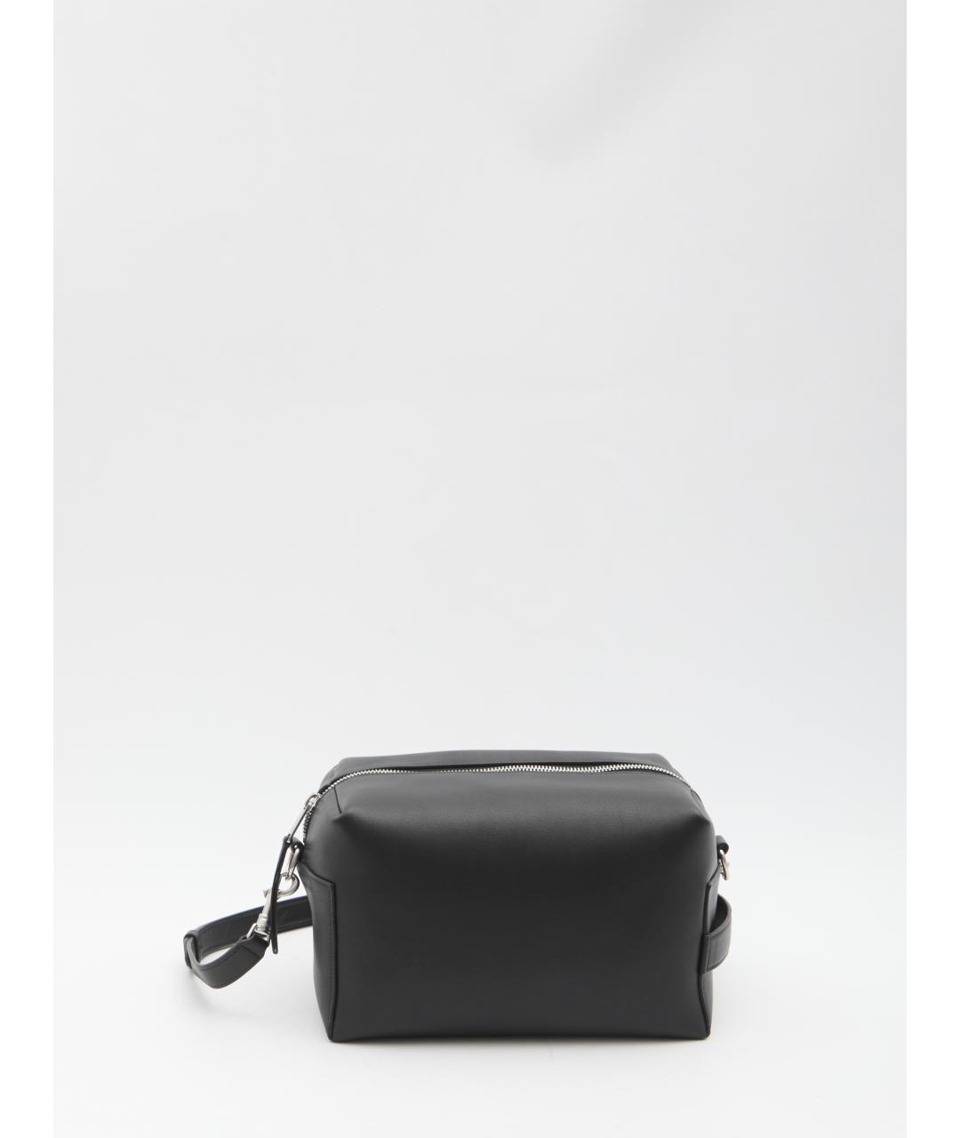 CELINE Черная кожаная сумка на плечо, фото 6