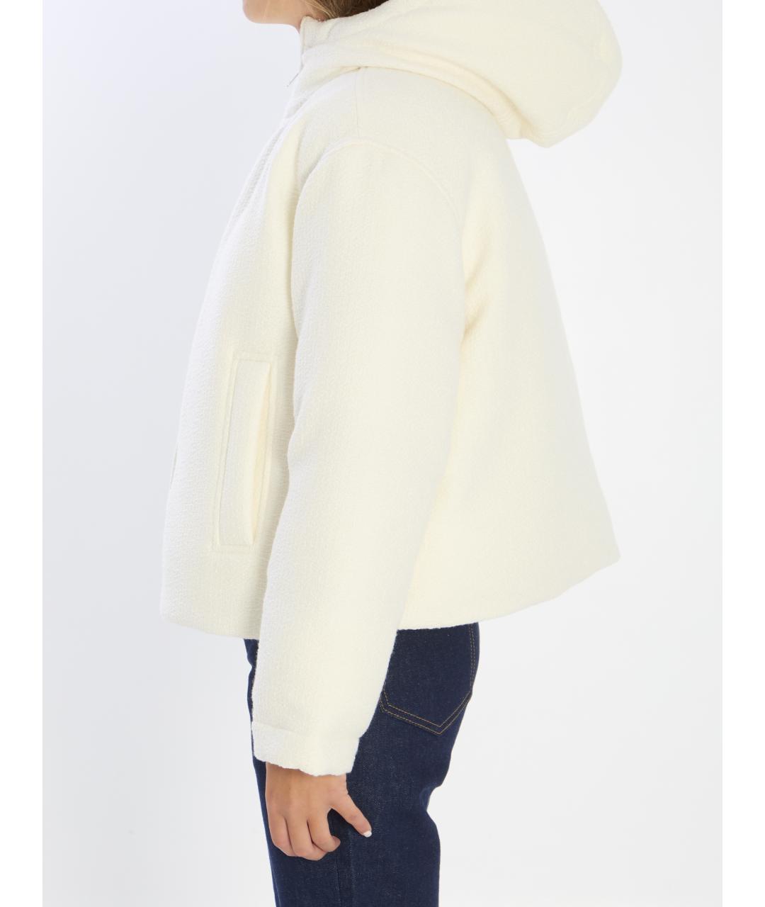 GUCCI Белая шерстяная куртка, фото 3
