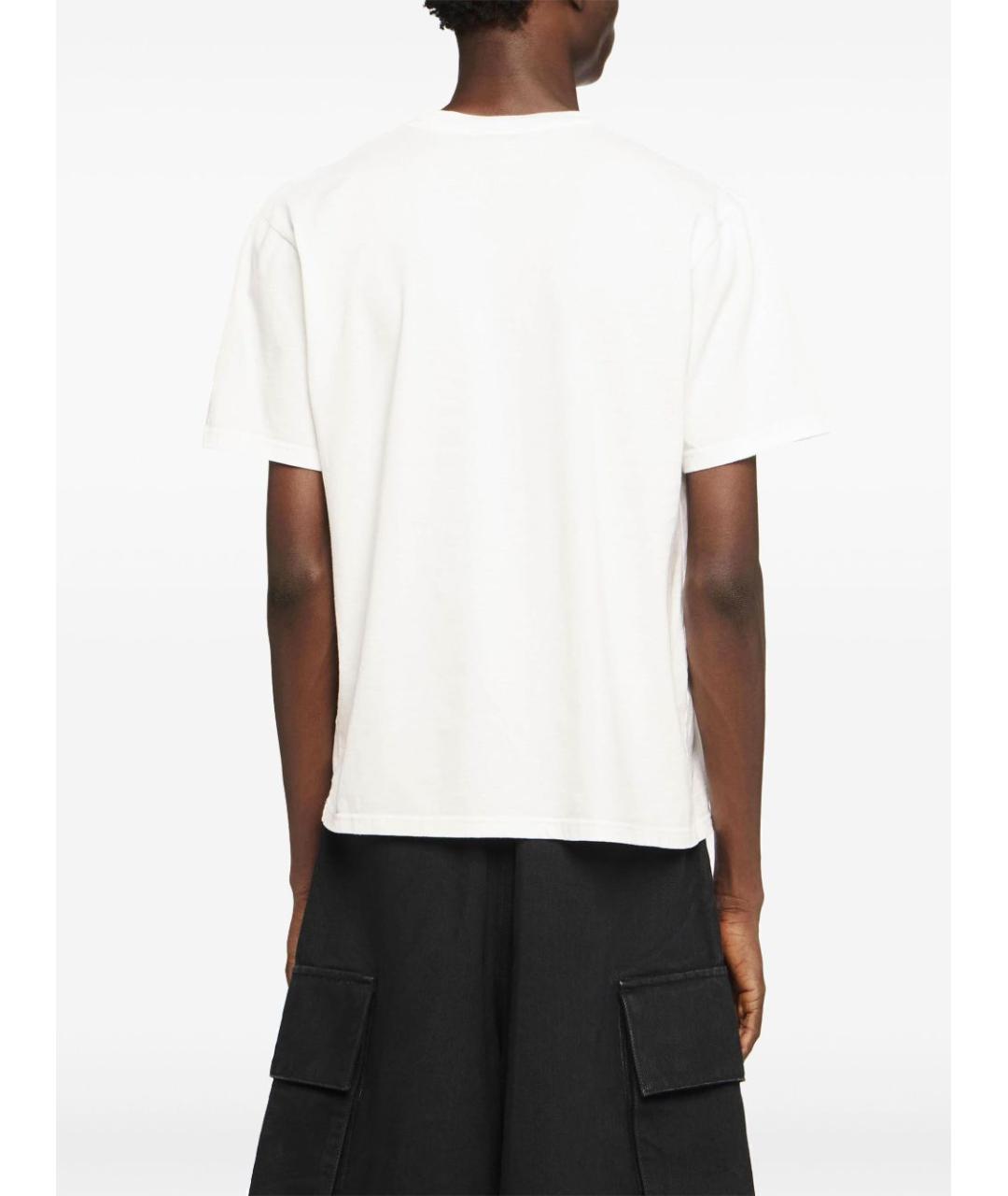 J.W.ANDERSON Белая хлопковая футболка, фото 2
