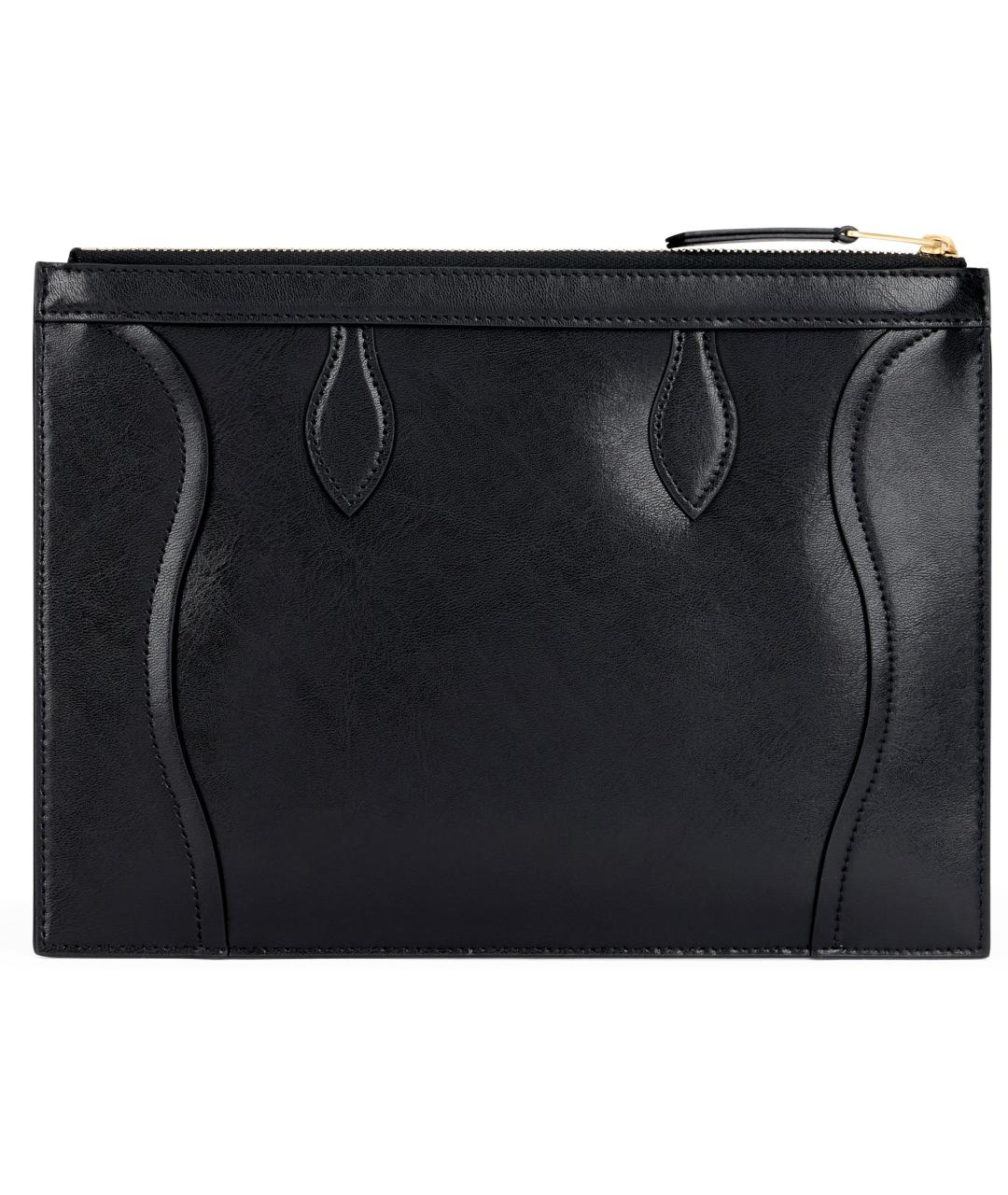 CELINE Черный кожаный кошелек, фото 3