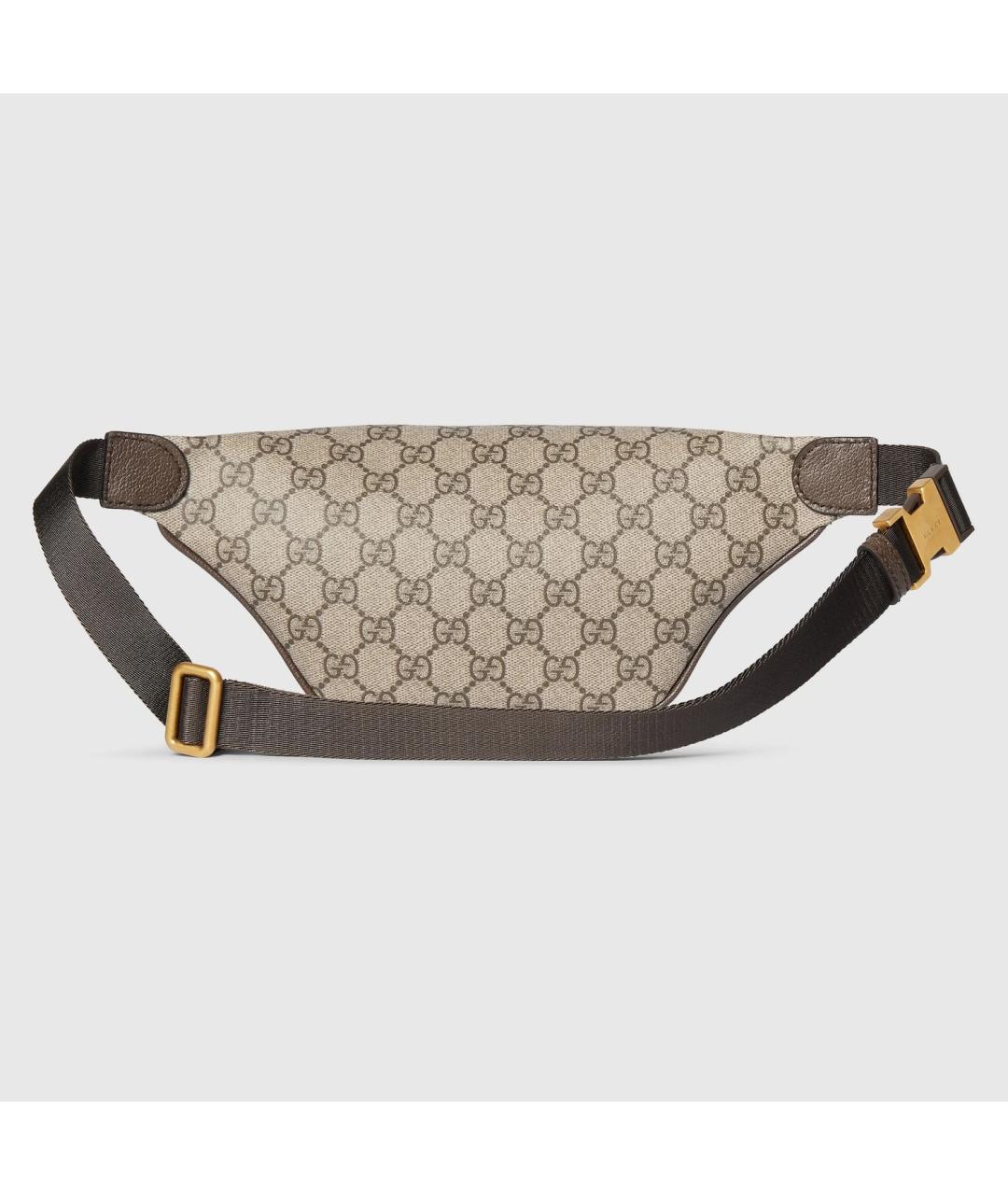 GUCCI Бежевая поясная сумка, фото 4