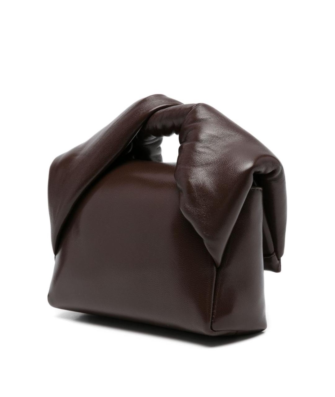 J.W.ANDERSON Коричневая кожаная сумка тоут, фото 5