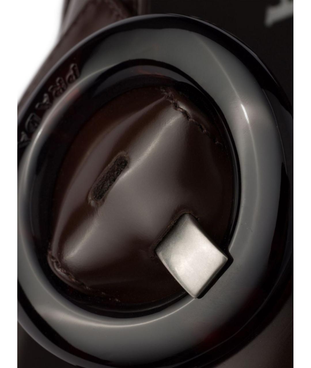 PRADA Коричневые кожаные сандалии, фото 2