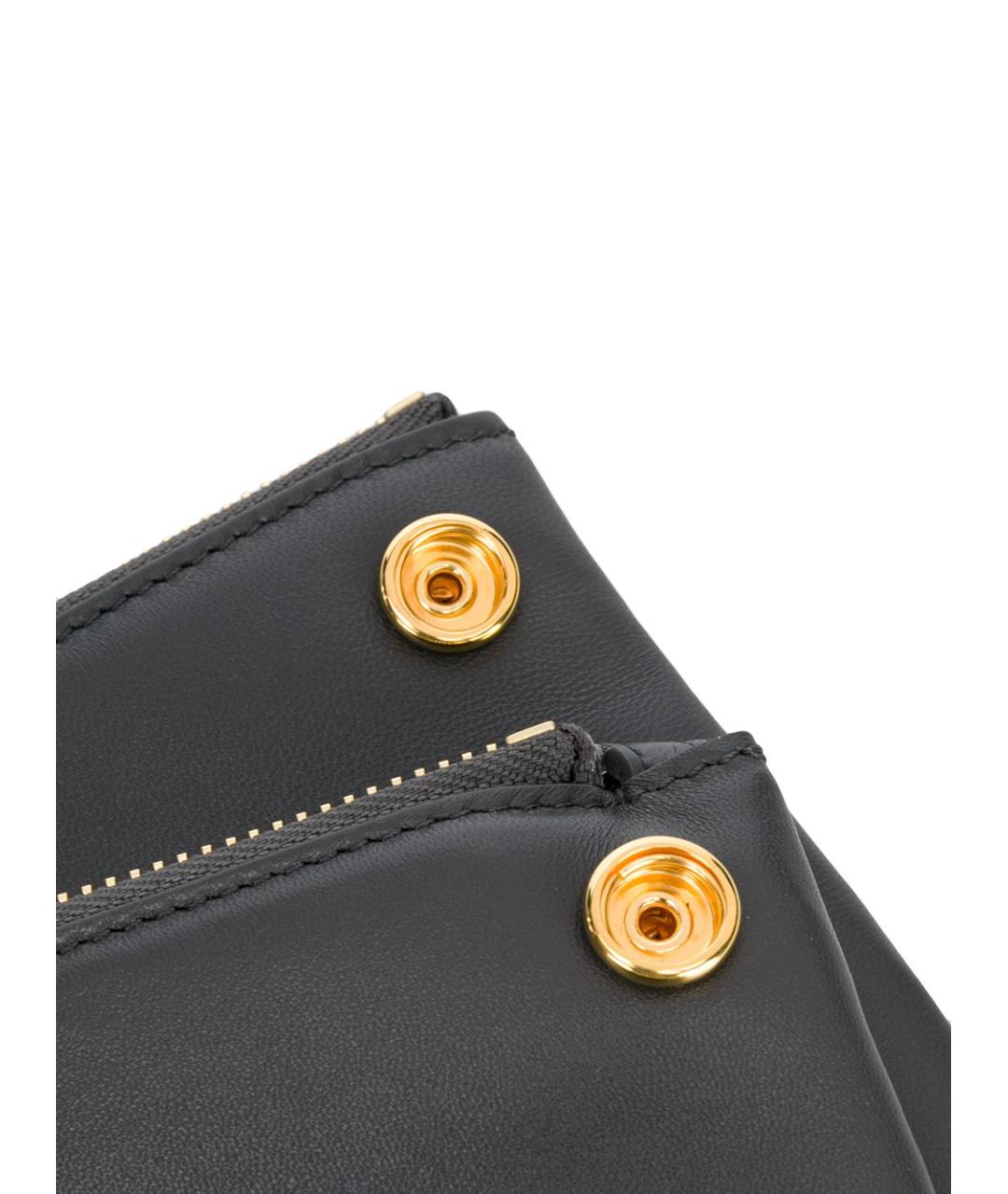 CELINE Серая кожаная сумка через плечо, фото 3