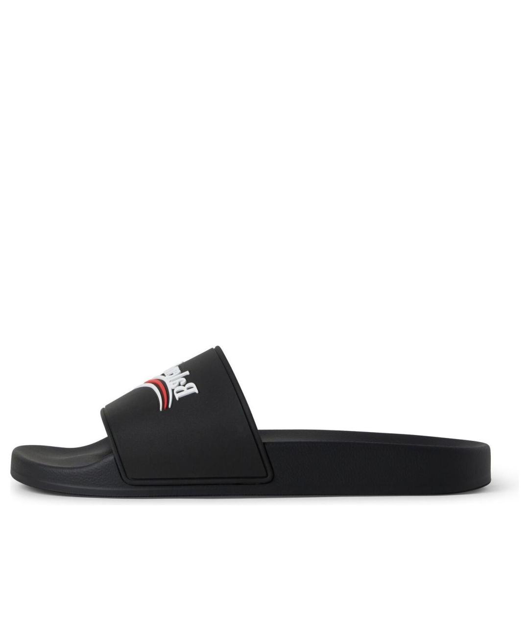 BALENCIAGA Черные шлепанцы, фото 2