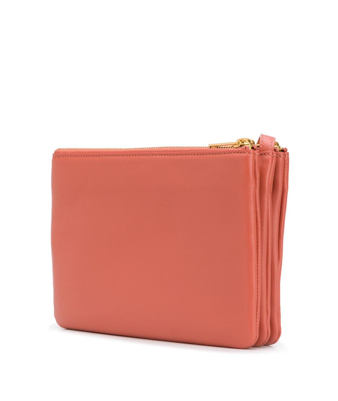 CELINE Розовая кожаная сумка через плечо, фото 4