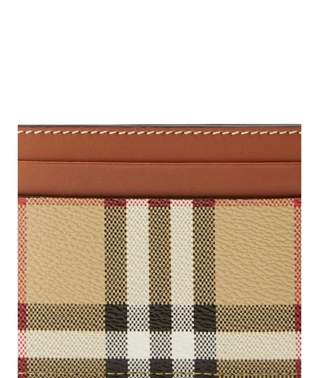 BURBERRY Коричневый кардхолдер, фото 2