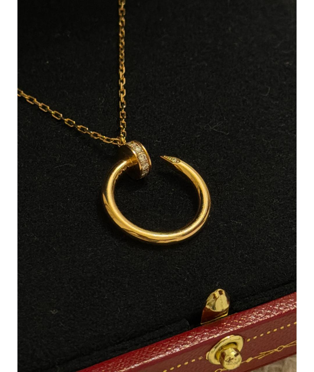 CARTIER Золотое колье из розового золота, фото 2