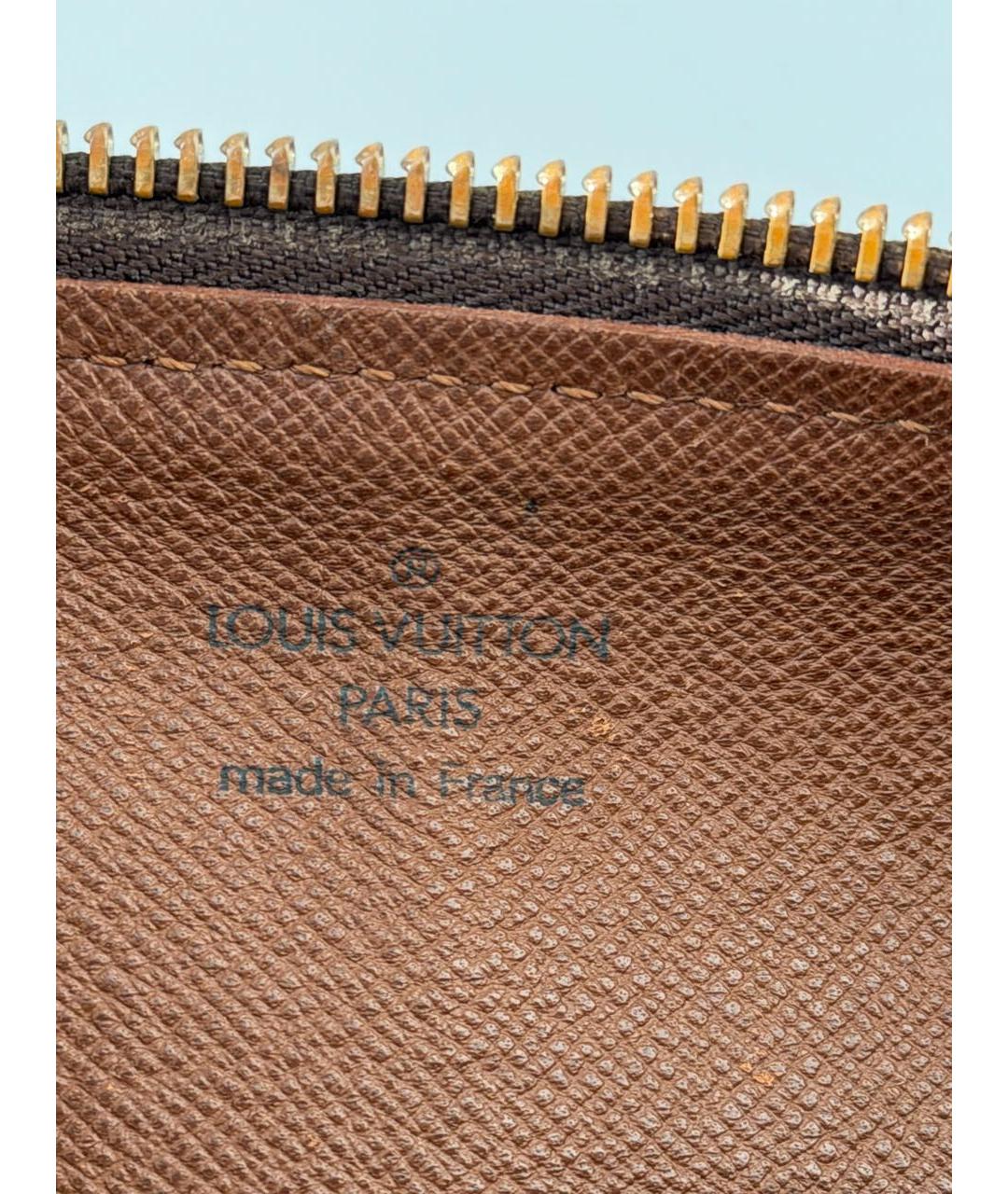 LOUIS VUITTON Коричневая сумка с короткими ручками, фото 5