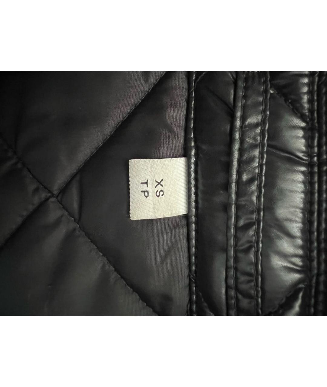 BURBERRY Темно-синяя полиамидовая куртка, фото 3