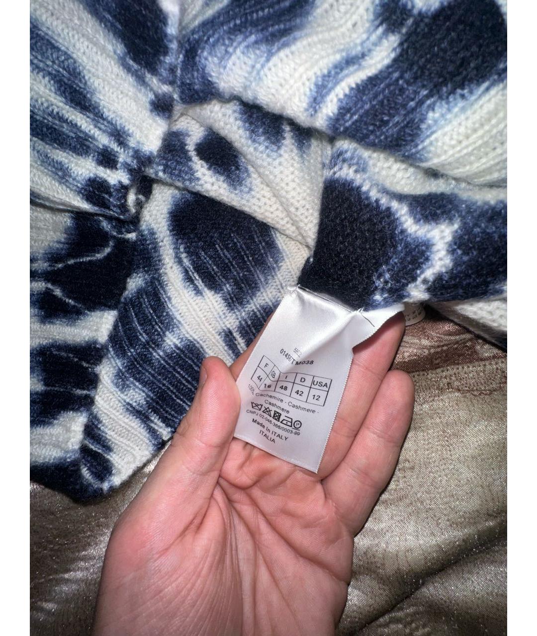 CHRISTIAN DIOR Мульти кашемировый джемпер / свитер, фото 5