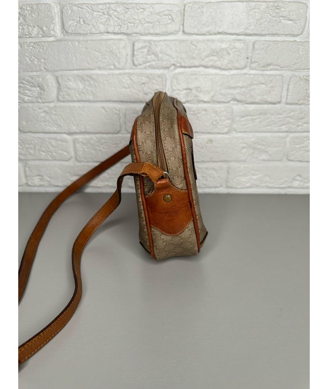 CELINE Бежевая сумка на плечо, фото 5