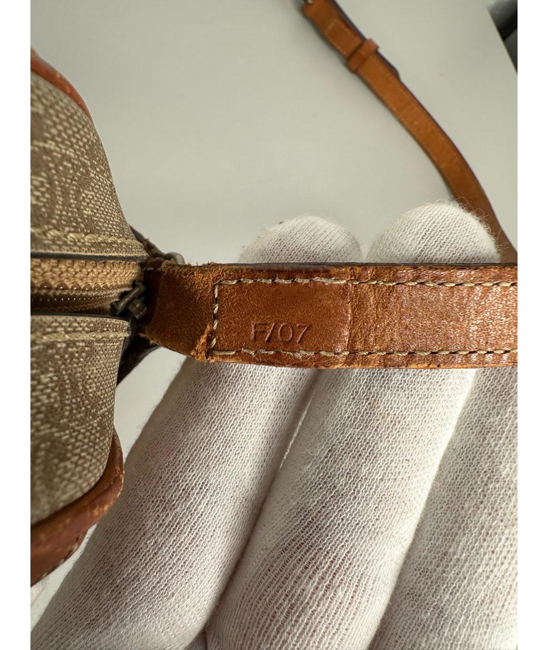 CELINE Бежевая сумка на плечо, фото 6