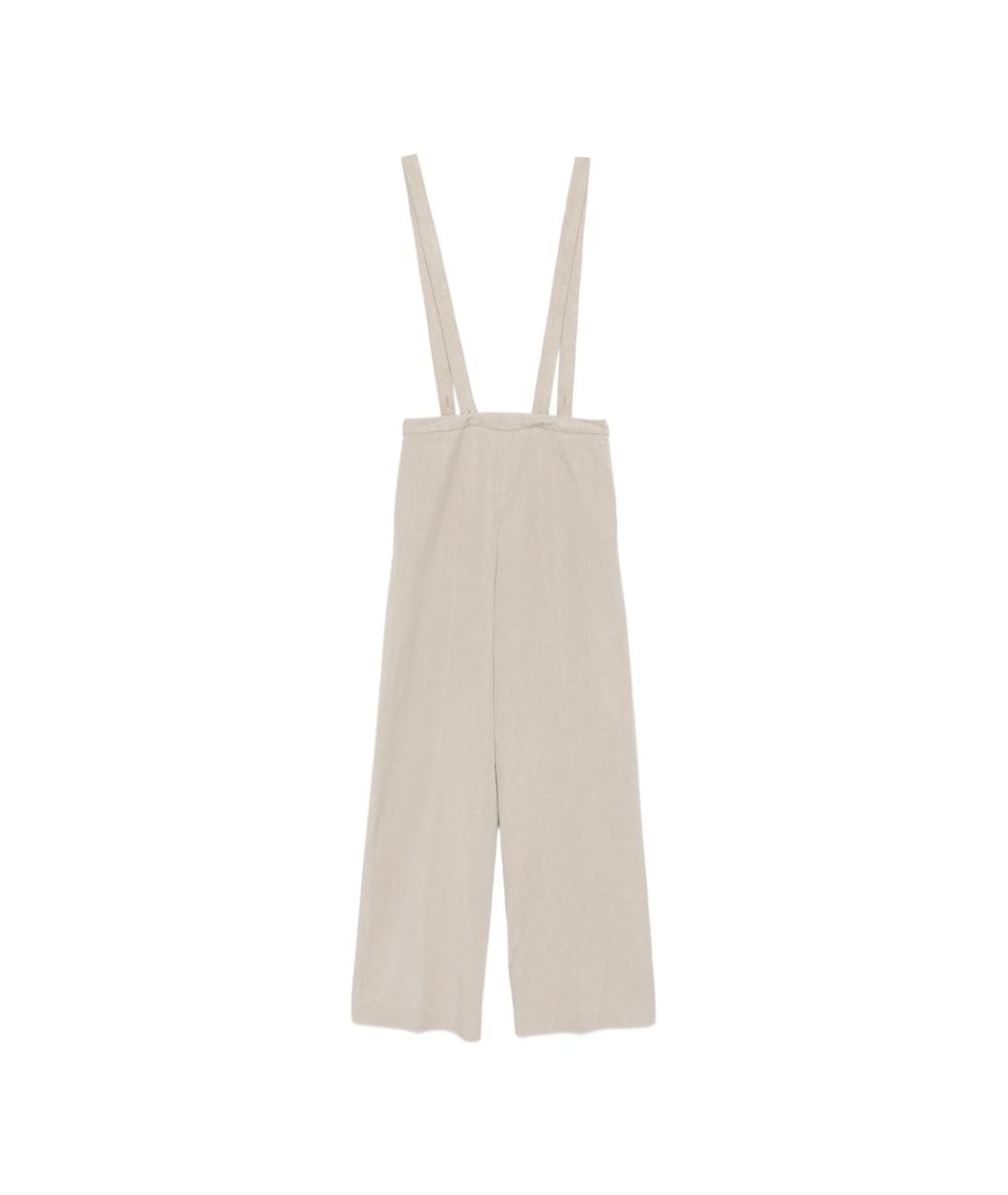 DONDUP Бежевые прямые брюки, фото 2