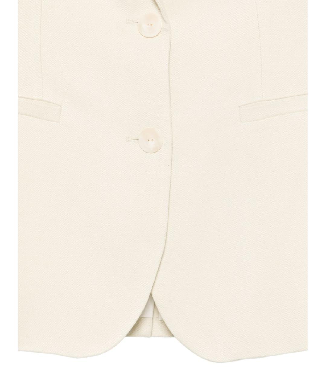 DONDUP Бежевый вискозный жакет/пиджак, фото 3