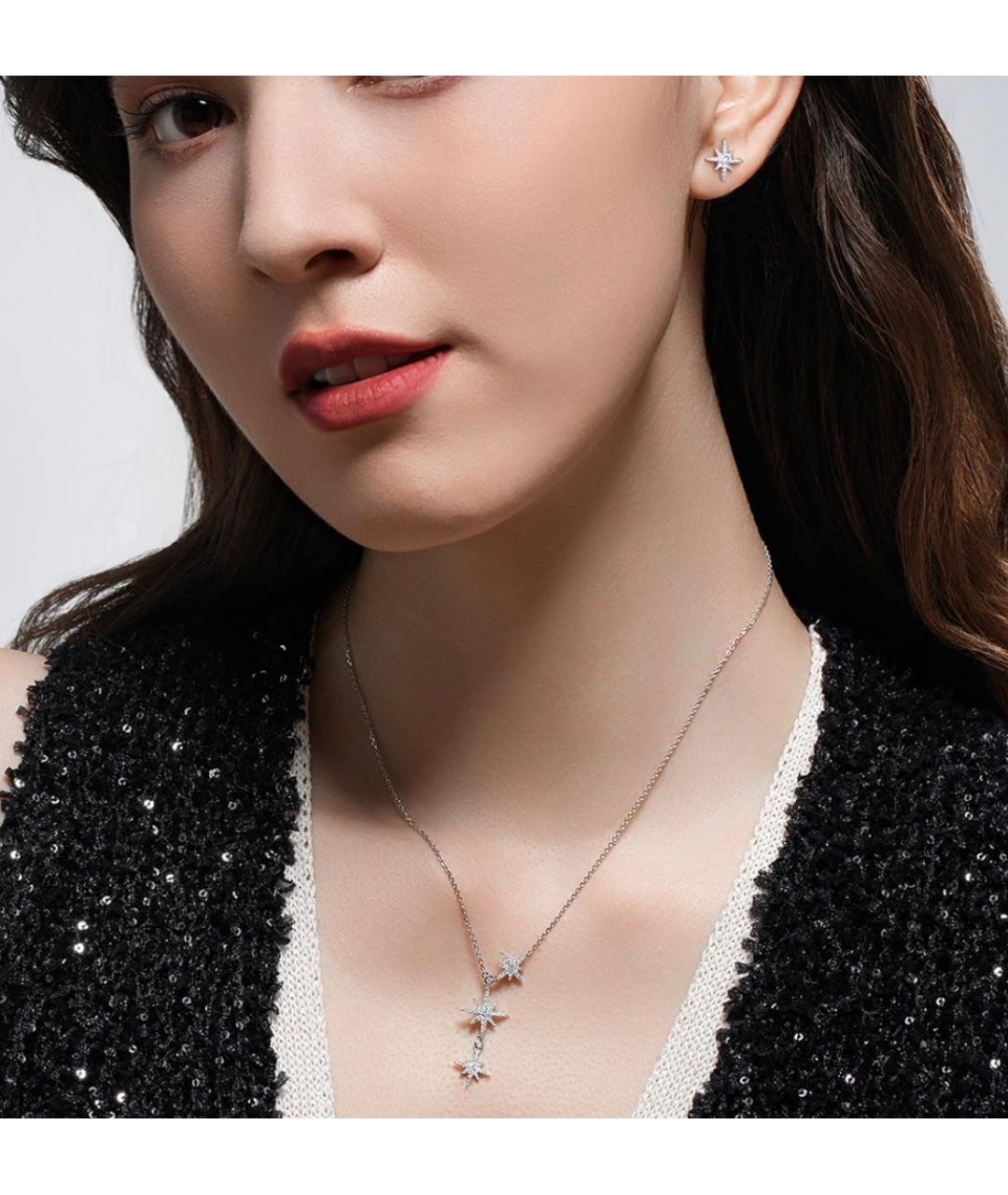 APM Monaco Серебрянный серебряный комплект, фото 2