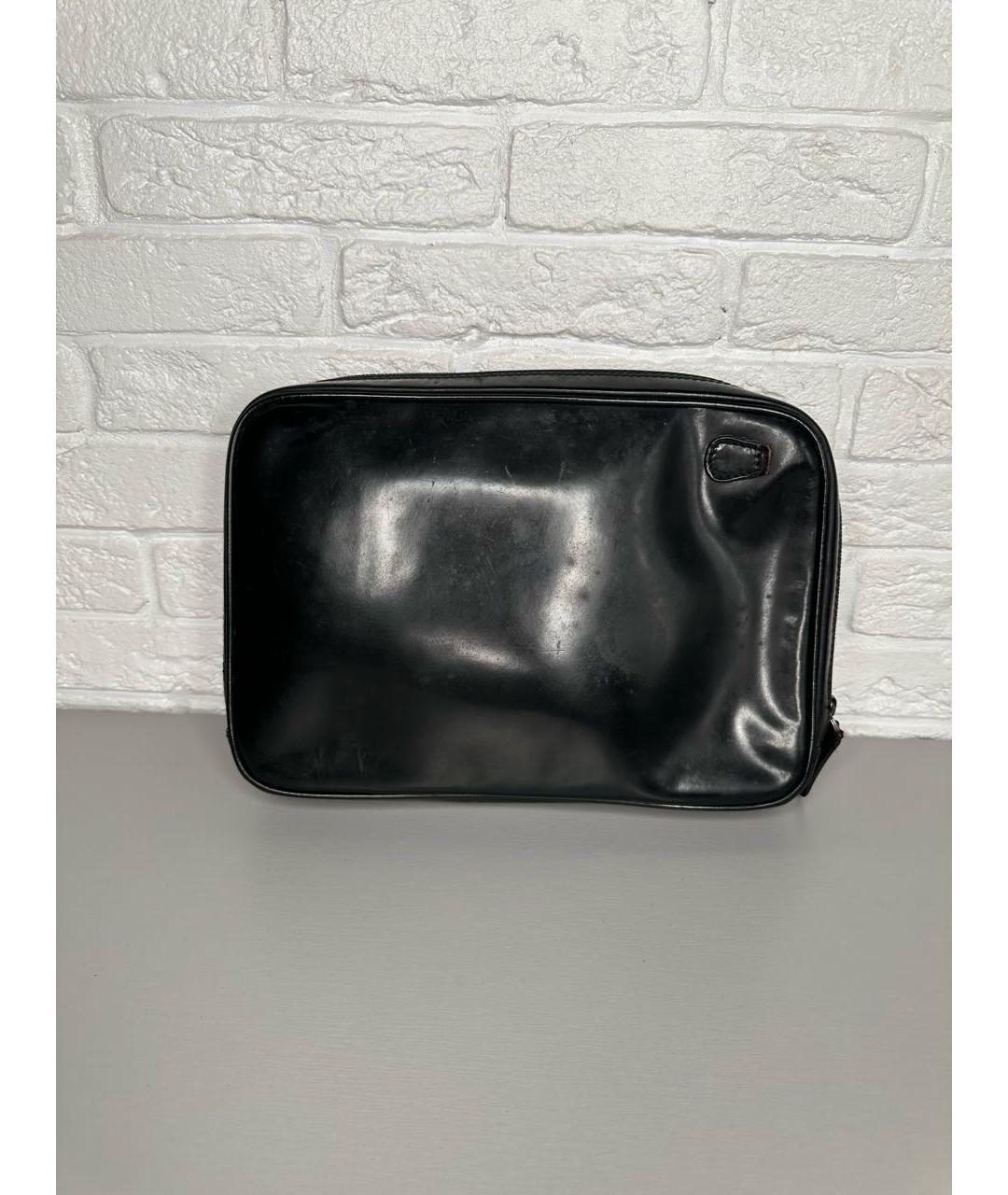 GUCCI Черная кожаная папка для документов, фото 2