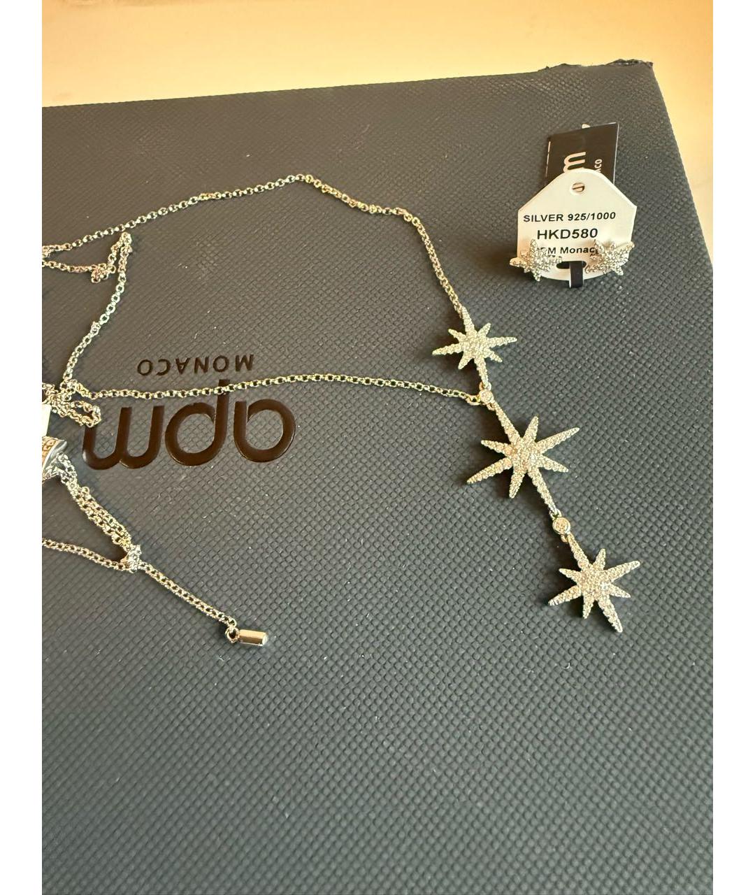 APM Monaco Серебрянный серебряный комплект, фото 4