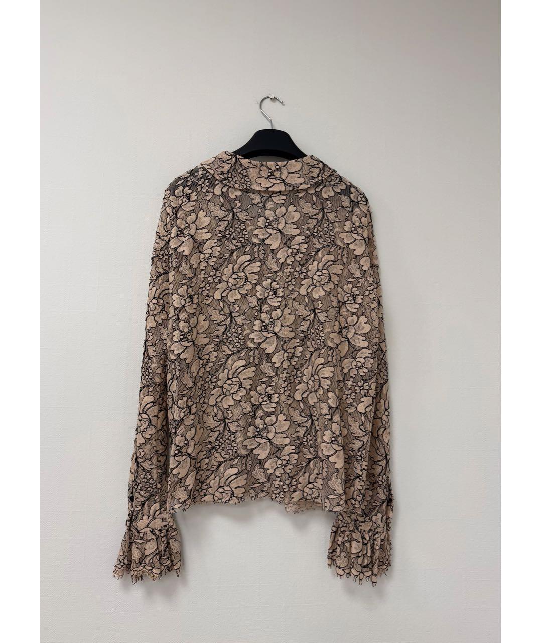 CHANEL Розовая кружевная блузы, фото 2