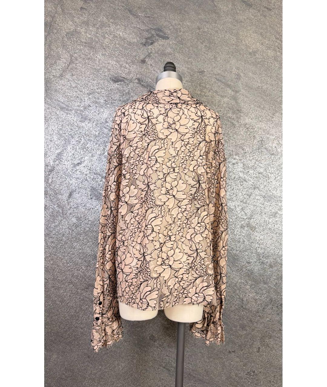CHANEL Розовая кружевная блузы, фото 4