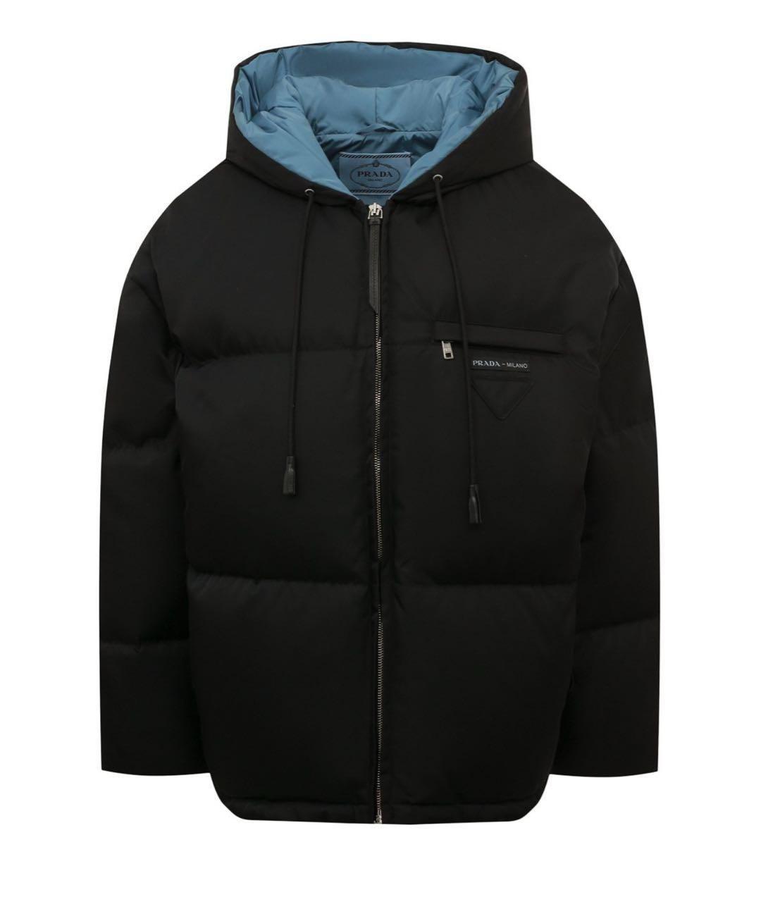 PRADA Черный пуховик, фото 6