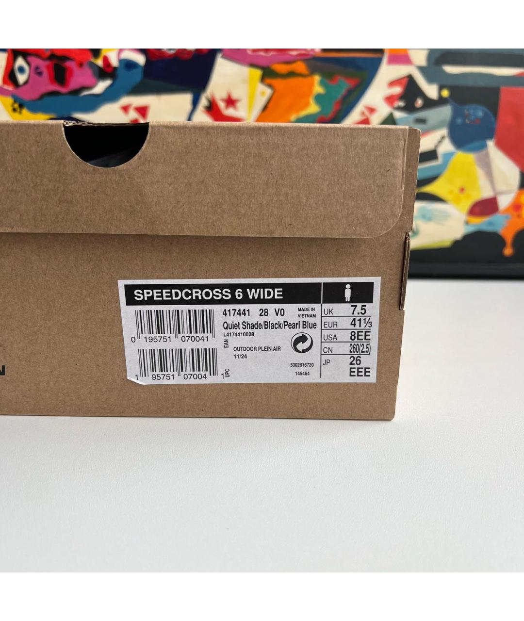 SALOMON Серые синтетические низкие кроссовки / кеды, фото 6