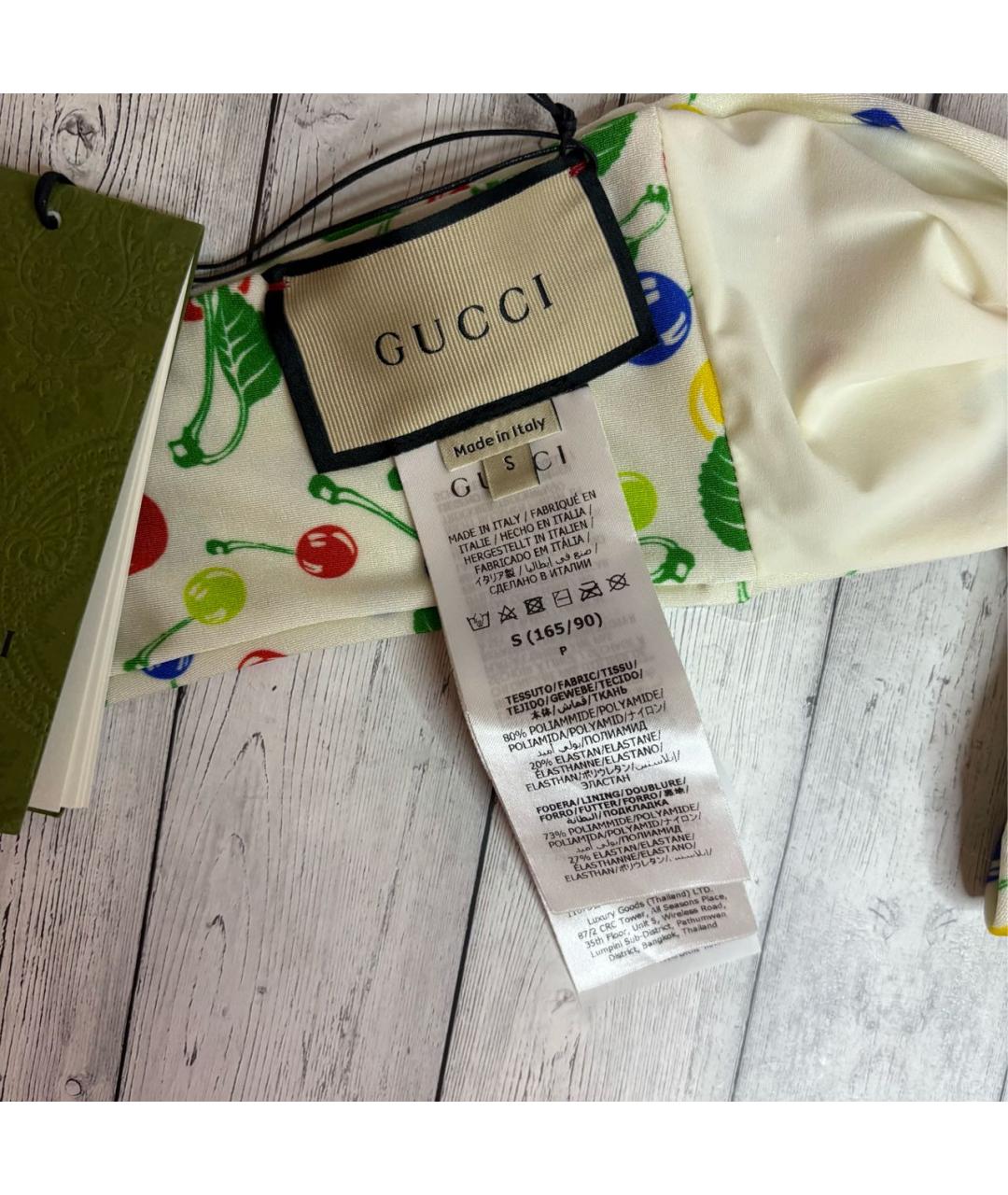 GUCCI Мульти полиамидовый купальник, фото 3