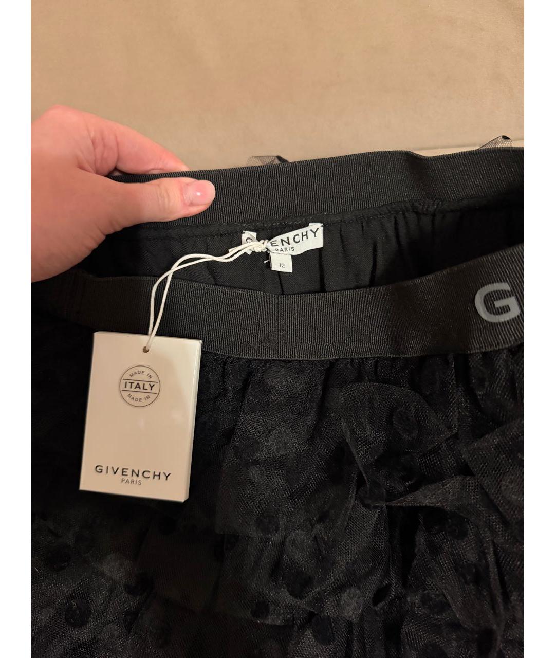 GIVENCHY Черная юбка, фото 3