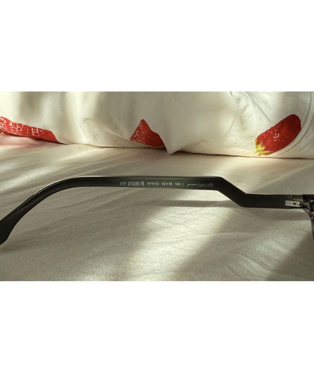 FENDI Мульти пластиковые солнцезащитные очки, фото 5