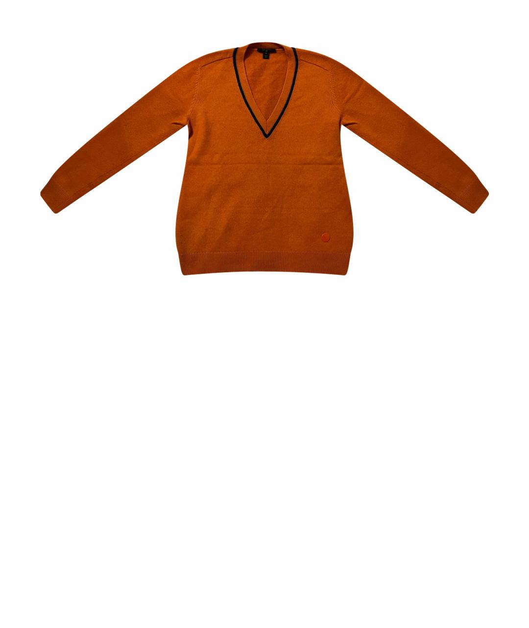 LOUIS VUITTON Оранжевый кашемировый джемпер / свитер, фото 1